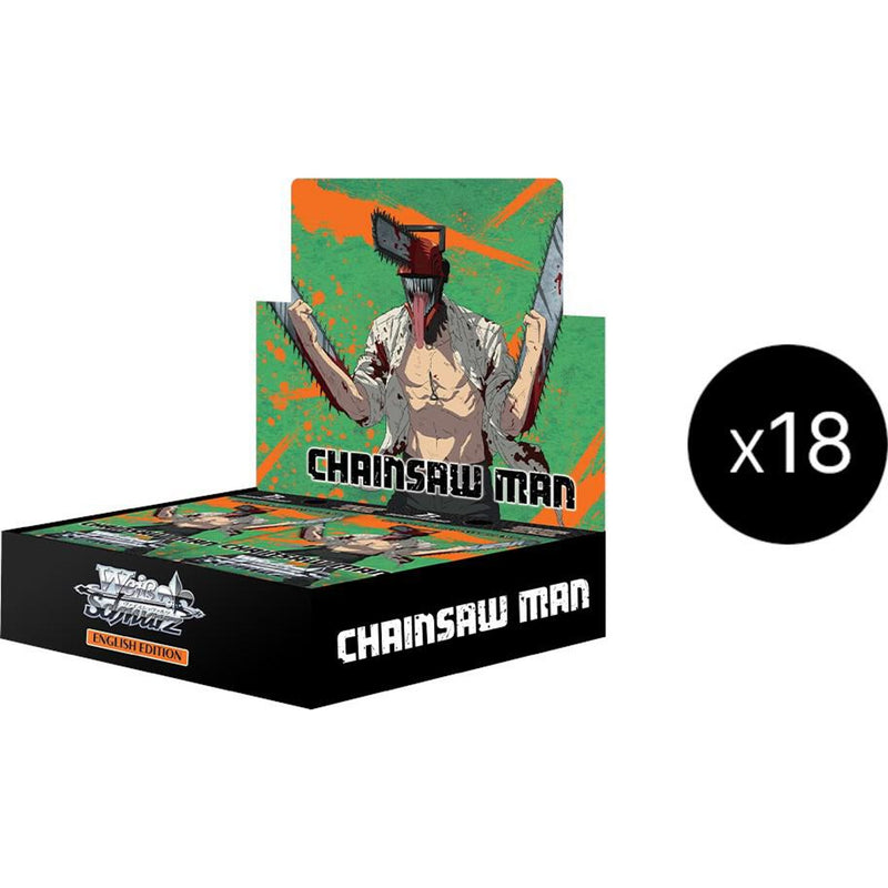 Weiss Schwarz Chainsaw Man Booster Box Case