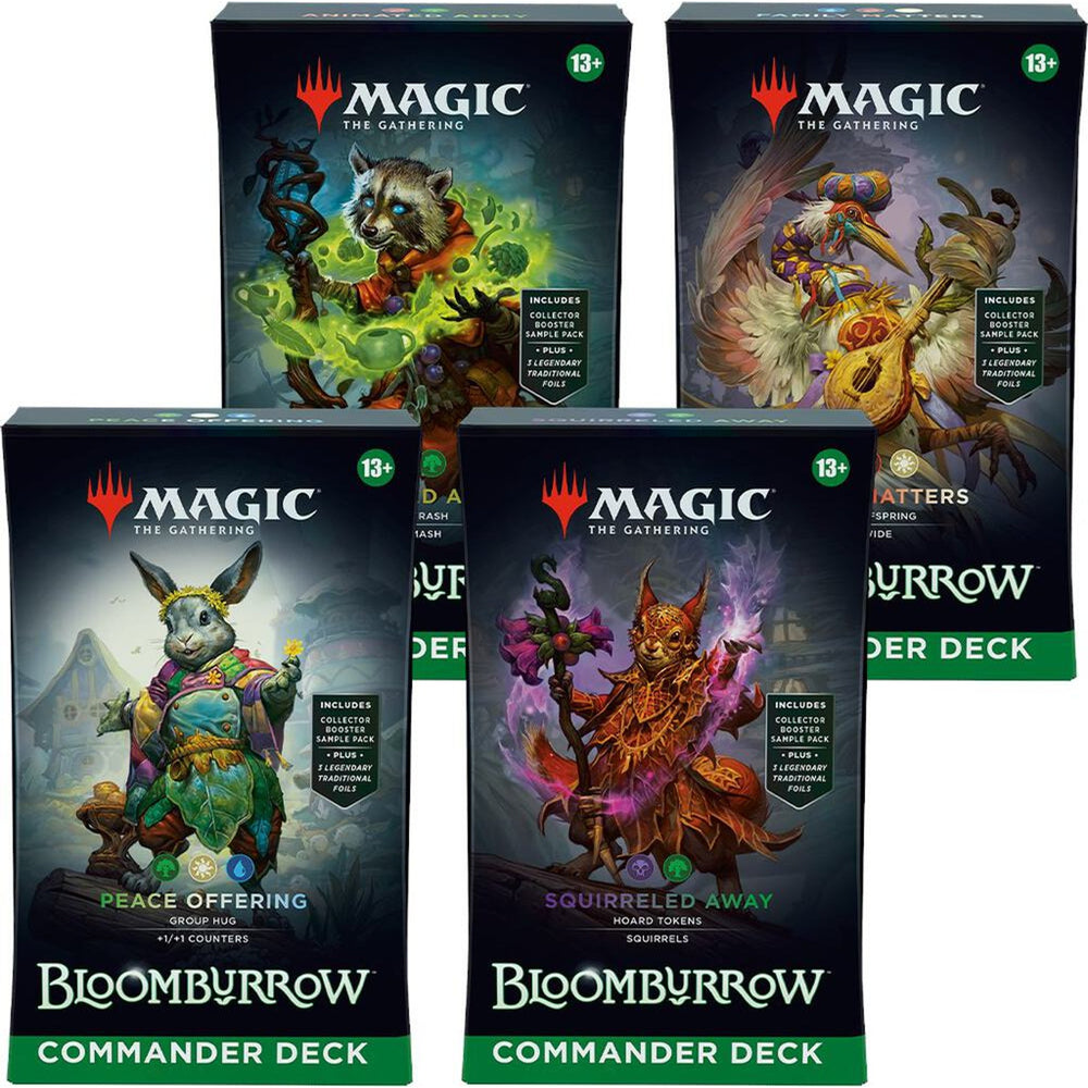 MTG - Bloomburrow Commander Display