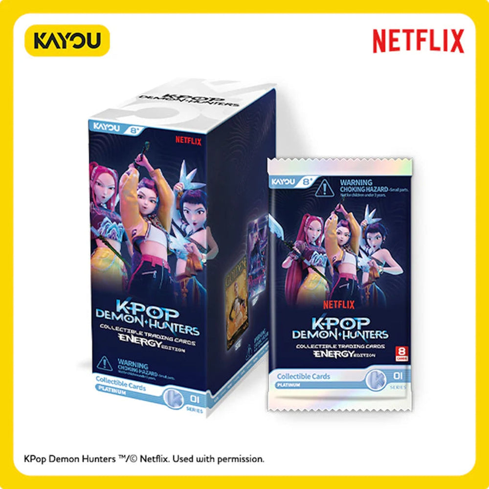 KPop Demon Hunters: Collectible Cards: Energy Edition 001 Booster Display