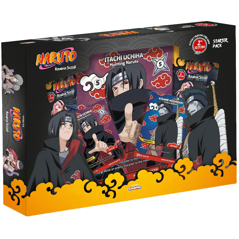 Naruto Mythos Set 1 (Konoha Shido) 2nd Edition (Itachi & Kisame) Starter Pack