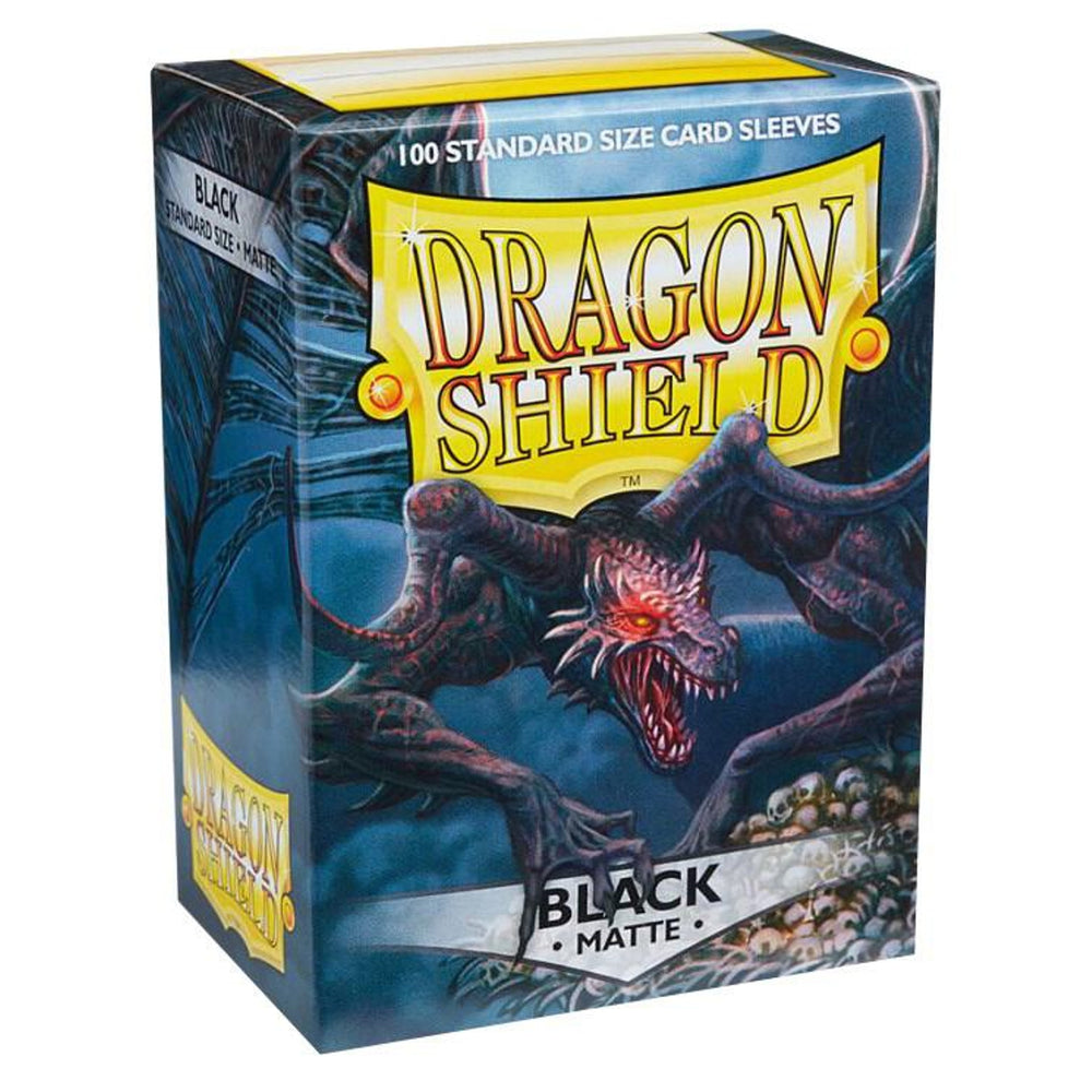 Dragon Shield - 100ct Black Matte Sleeves