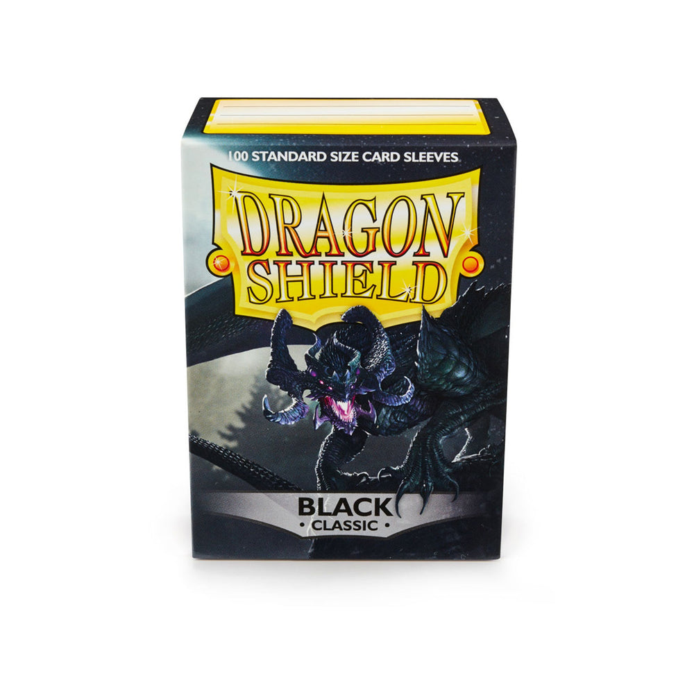Dragon Shield - 100ct Classic Black Sleeves