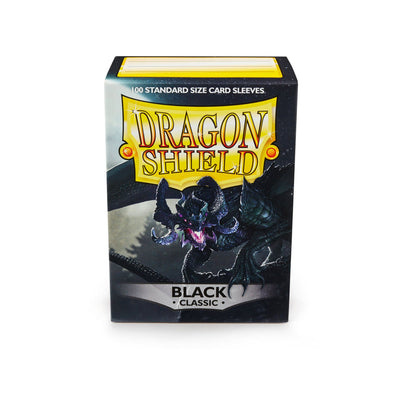 Dragon Shield - 100ct Classic Black Sleeves