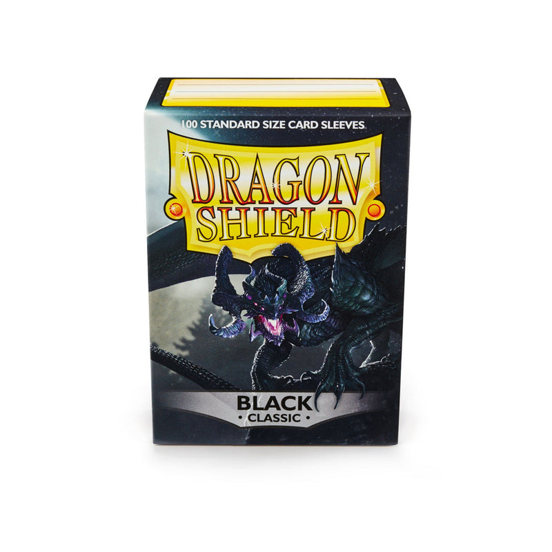 Dragon Shield - 100ct Classic Black Sleeves
