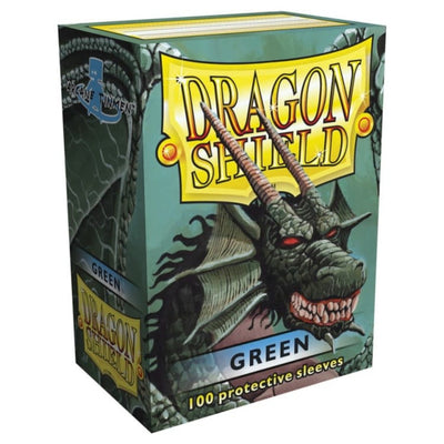 Dragon Shield - 100ct Classic Green Sleeves