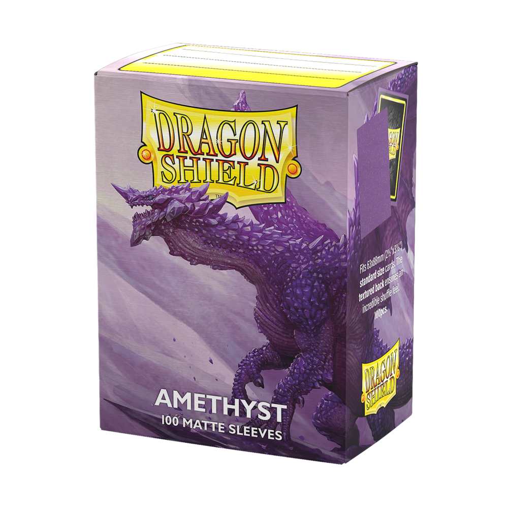 Dragon Shield - 100ct Matte Amethyst Sleeves