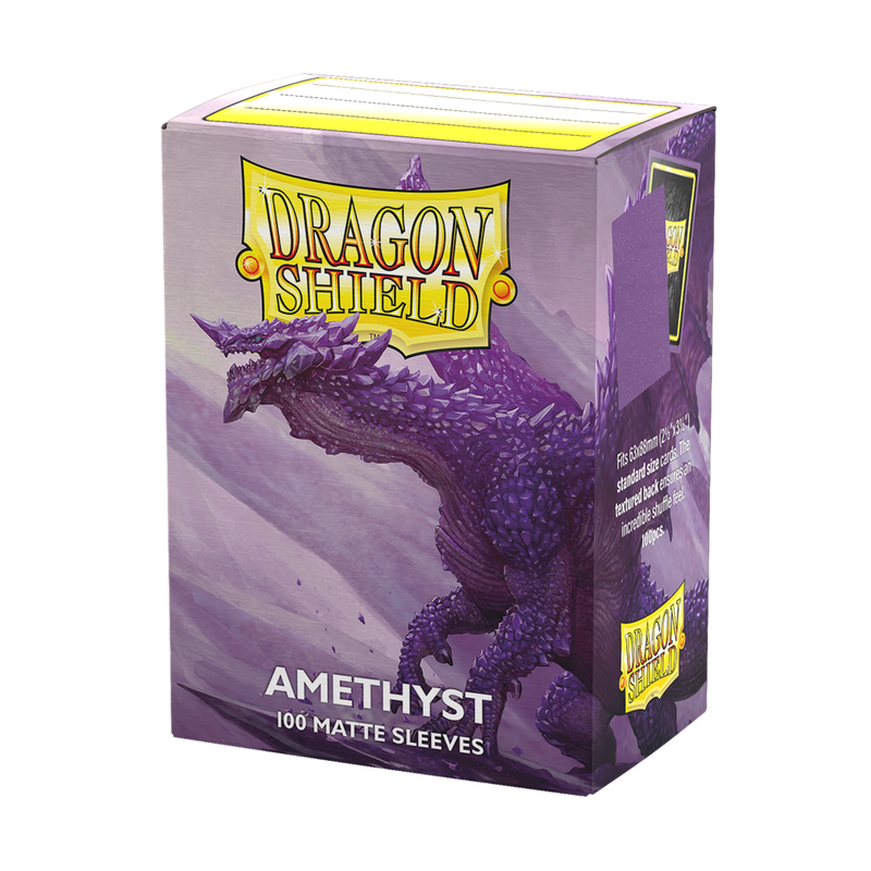 Dragon Shield - 100ct Matte Amethyst Sleeves