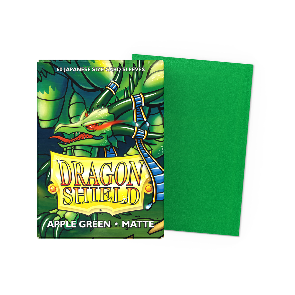 Dragon Shield - 100ct Matte Apple Green Sleeves