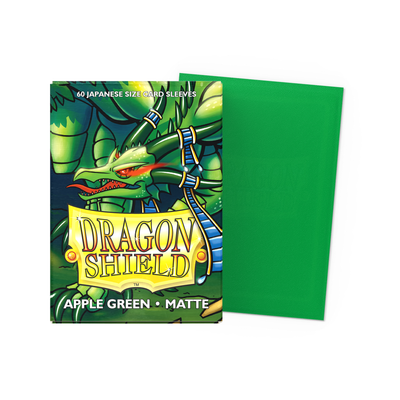 Dragon Shield - 100ct Matte Apple Green Sleeves