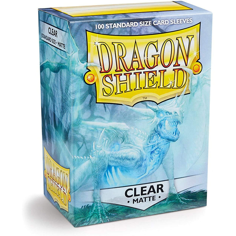 Dragon Shield - 100ct Matte Clear Sleeves