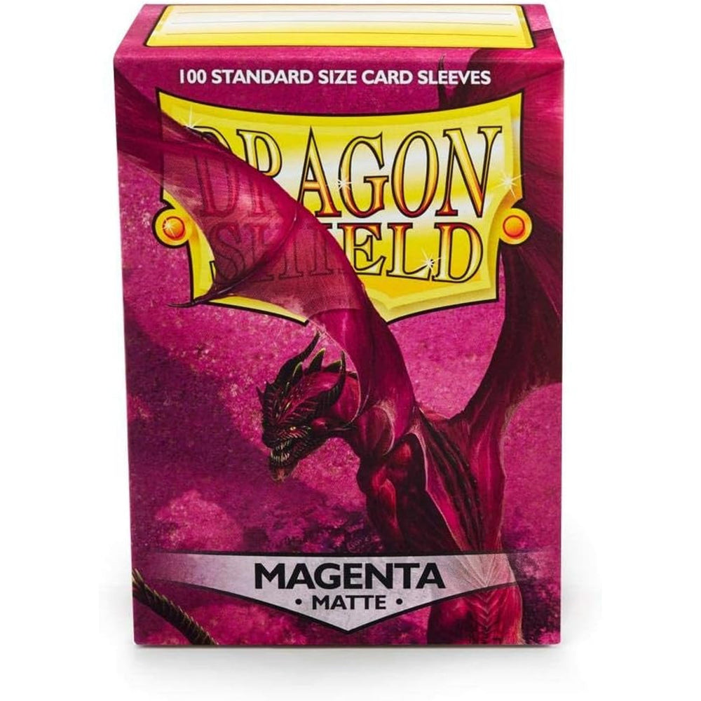 Dragon Shield - 100ct Matte Magenta Sleeves