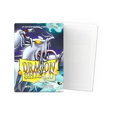 Dragon Shield - 100ct Matte White Sleeves