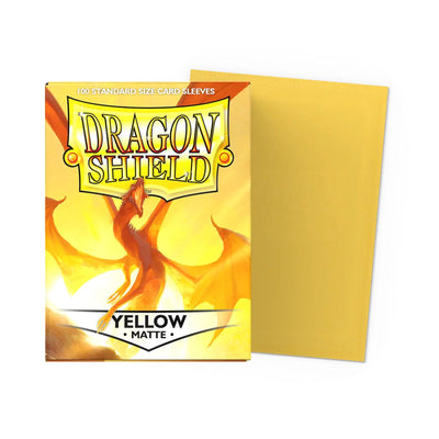 Dragon Shield - 100ct Matte Yellow Sleeves