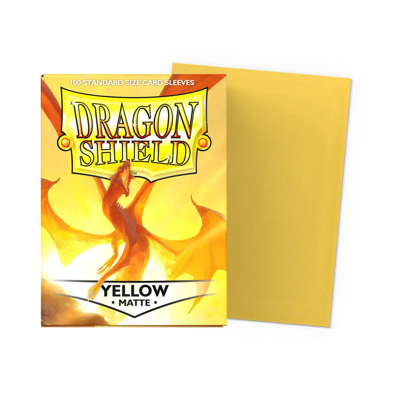 Dragon Shield - 100ct Matte Yellow Sleeves