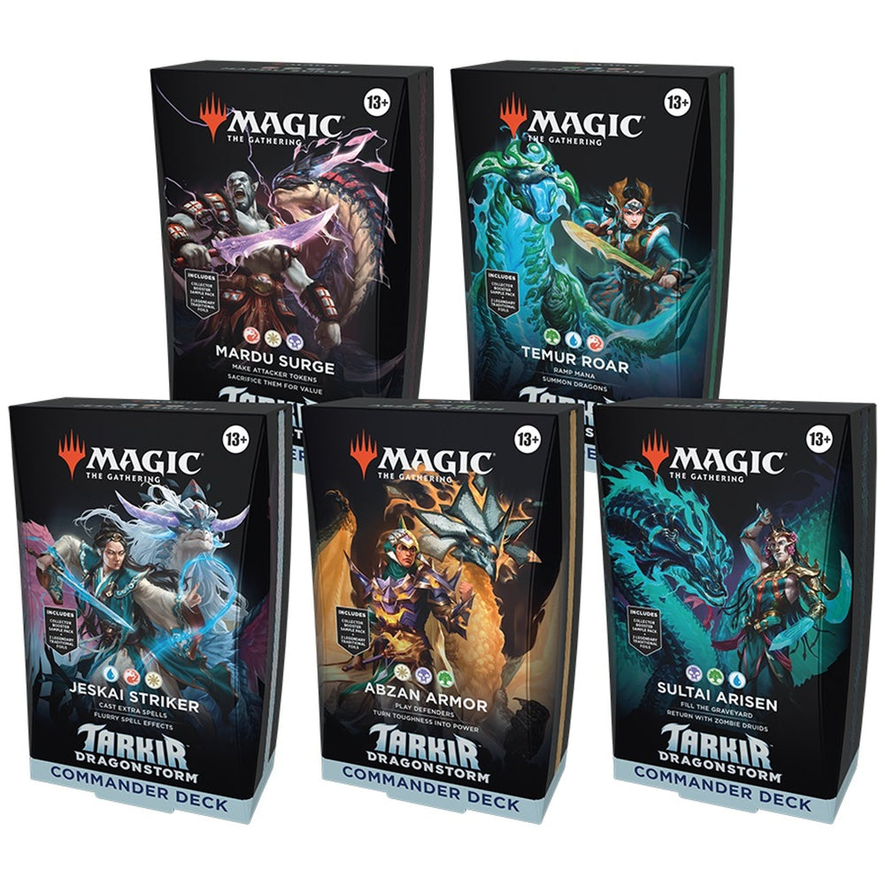 MTG - Tarkir Dragonstorm Commander Deck Case