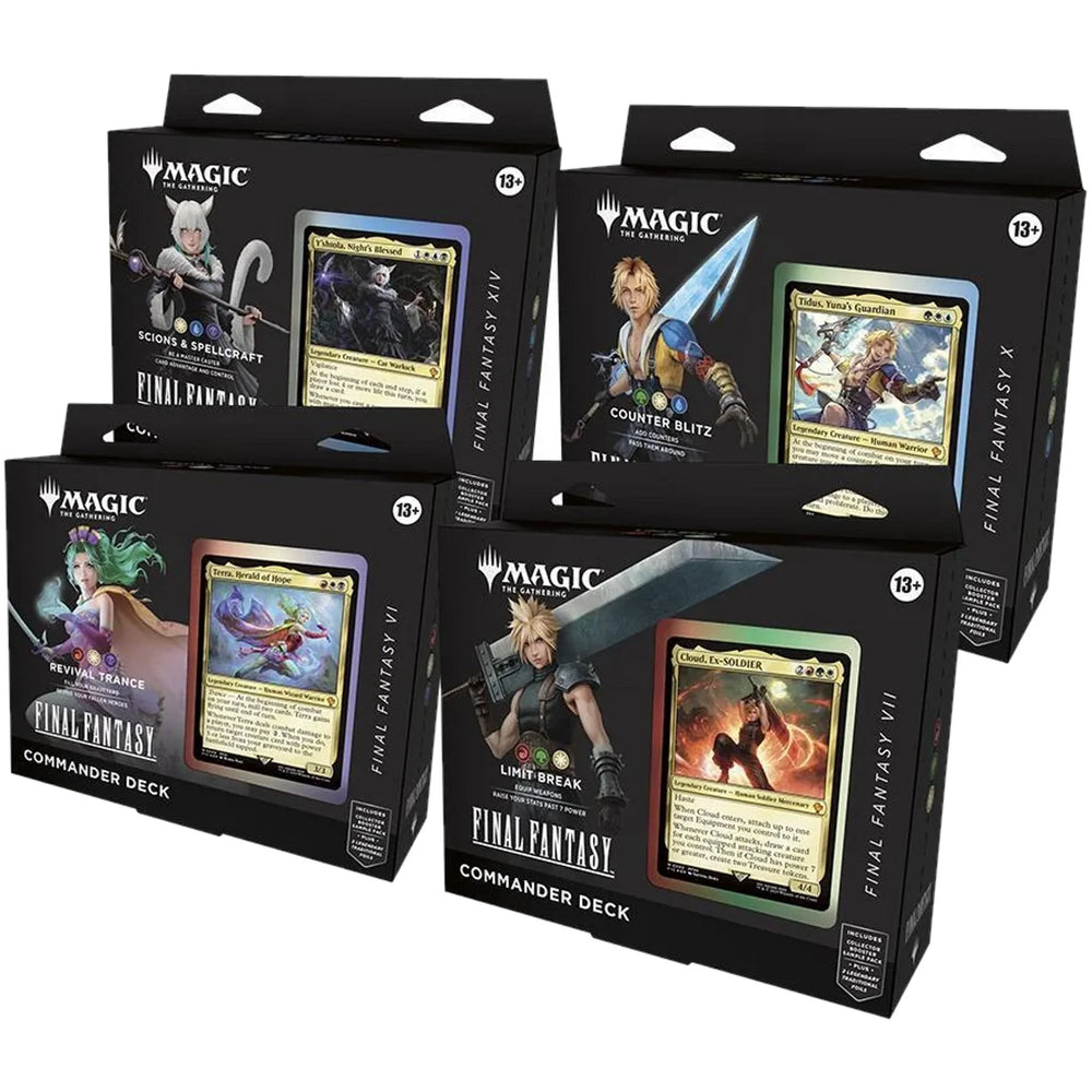MTG - Final Fantasy Commander Display